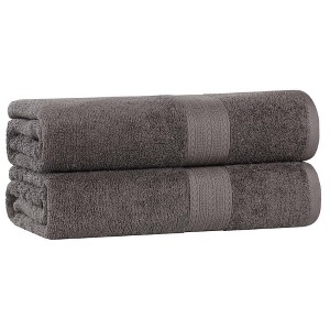 Eco-Friendly Sustainable Cotton Solid Lightweight Bathroom Set by Blue Nile Mills - 1 of 4