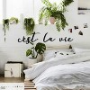 Cest La Vie Metal Wall Art – Metal Wall Decor – Home Office Living Room Decoration - 2 of 4