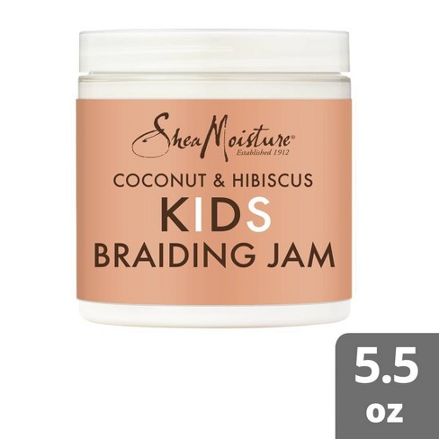 SheaMoisture Kids Braiding Jam Hair Styling Gel with Shea Butter, 5.5 oz 