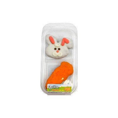 Molly's Barkery Easter Bunny and Carrot Apple Cinnamon Flavor Dog Treats - 5.89oz