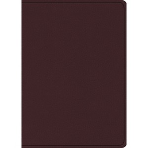 ESV Study Bible, Large Print (Bonded Leather, Burgundy) - (Leather Bound) - 1 of 1
