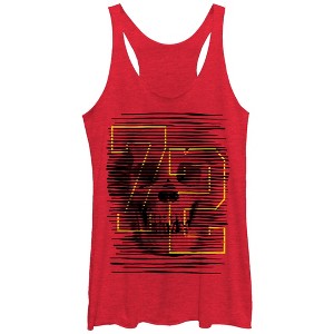Women's Lost Gods 72 Skull Racerback Tank Top - 1 of 3