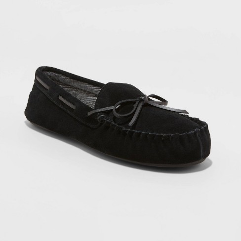 Men's Topher Moccasin Leather Slippers - Goodfellow & Co™ - image 1 of 4