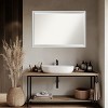Amanti Art Incline Beveled Wood Framed Bathroom Vanity Wall Mirror - 4 of 4
