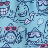 Andy & Evan  Toddler  Happy Shark Print Swim Trunk - 3 of 3