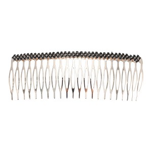 Unique Bargains Women's Rhinestone Hair Insert Comb 1 Pc - 1 of 3