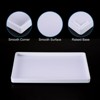 Unique Bargains Plastic Fast Food Smooth Surface Reusable Serving Tray 2 Pcs - 3 of 4
