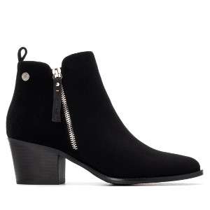 Refresh Women's Block Heel Suede Ankle Booties 173180 - 1 of 4