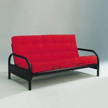 74" Nabila Sofa Red/Black - Acme Furniture