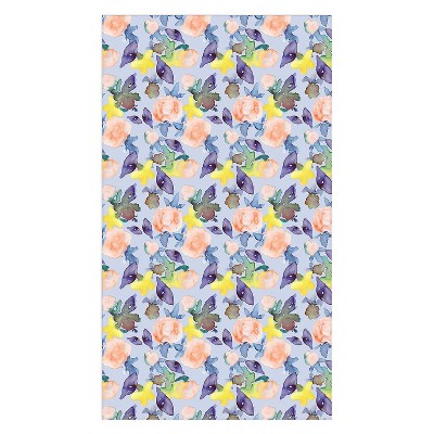 Natalie Baca Peach Rose Tablecloth -Deny Designs