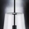 Urban Ambiance Luxury Colonial Pendant Light,  15.875"H x 10.5"W,  Midnight Black Finish, UHP3101 - 4 of 4