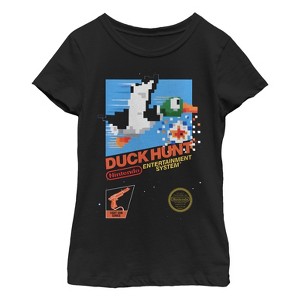 Girl's Nintendo NES Duck Hunt T-Shirt - 1 of 3