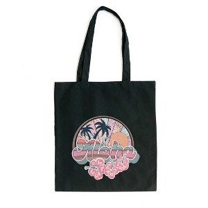 City Creek Prints Retro Aloha Canvas Tote Bag - 1 of 2