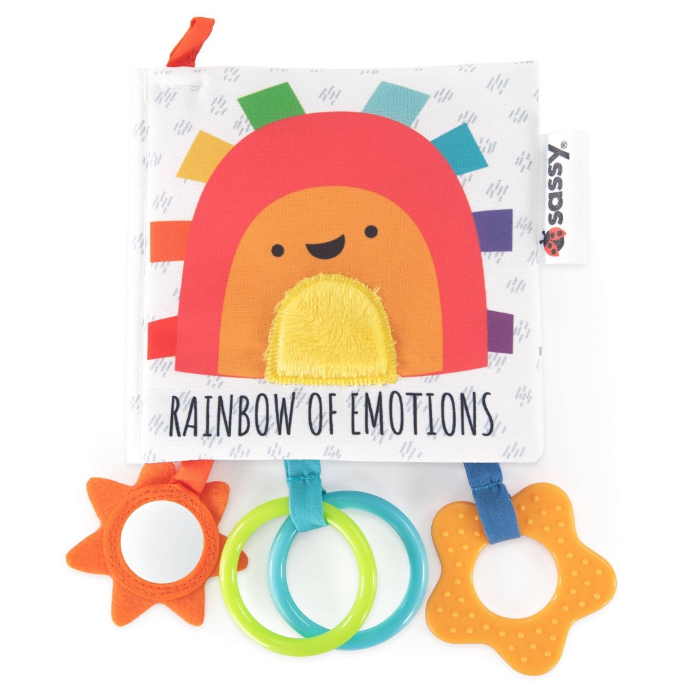 Photos - Other Toys Sassy Toys Rainbow of Emotions Activity Book Baby Learning Toy