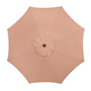 BrylaneHome 9' Tilt-And-Crank Umbrella - 1 of 4