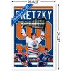 Trends International Wayne Gretzky - Jersey Framed Wall Poster Prints - 3 of 4