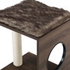 Sam's Pets Sheree 17" Cat Tree In Dark Brown - image 4 of 4