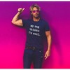 Mens My Dog Thinks Im Cool T shirt Funny Sarcastic Humor Novelty Puppy Tee - Crazy Dog Men's T Shirt - 3 of 4