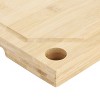 MegaChef 17.5 x 12 Inch Bamboo Wood Cutting Board - 4 of 4