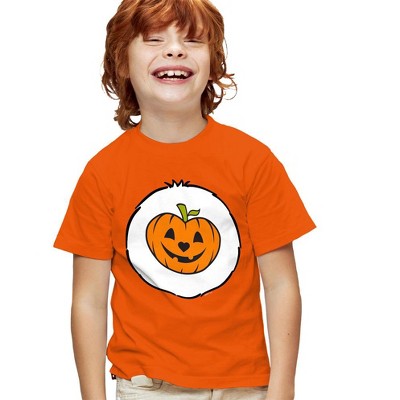 Boys' Short Sleeve Care Bears Trick Or Sweet Belly T-Shirt