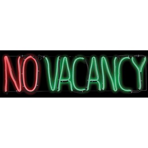 Halloween Express   No Vacancy Silhouette Lights - 1 of 3