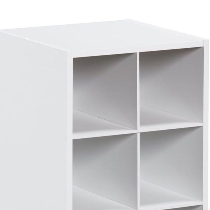 ClosetMaid 10 Cube Stackable Wooden Home or Office Storage Organizer Versatile Open Shelving Unit for Clothes, Toys, Books, and Decor Items, White, 4 of 8