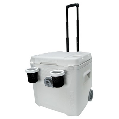 Igloo Marine Ultra Quantum Roller Cooler - White (52 Quart)