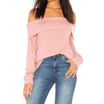 Women's Brooklyn Off The Shoulder Sweater - cupcakes and cashmere