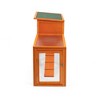 FURNIinspire Pet Crates and Houses,  Large Three Box Rabbit cage, Indoor and Outdoor Use, Orange, 94.48"*18.89"*21.06" - 4 of 4