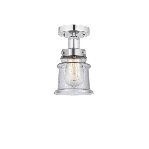Canton - 1 Light Semi-Flush Mount In Industrial Style-9.25 Inches Tall and 5.25 Inches Wide - 1 of 1