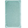 Home Mart Goods Turquoise Blue Loofah Shower Tub Mat With Non-Slip Suction Cups - 29" x 17" - 3 of 4