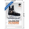 Trends International NHL Philadelphia Flyers - Drip Skate 21 Framed Wall Poster Prints - 3 of 4
