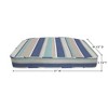 Honeycomb Outdoor Rounded Seat Pad (2-Pack) - 3 of 4