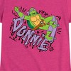 Girls' - Teenage Mutant Ninja Turtles - Donnie Fitted Short Sleeve Graphic T-Shirt - 2 of 4