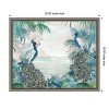 Amanti Art Peahens by Eva Watts Canvas Wall Art Print Framed 20 x 16-in. - 4 of 4
