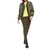 Women's Tapered Plaid Pants - ON THIS DAY - 3 of 4