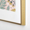 Heather Dutton La Floraison Blush Pink Metal Framed Art Print - Deny Desings - 3 of 3