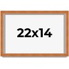 PosterPalooza | Classic Brown Picture Frame - UV Acrylic, Backing Board, Hanging Hardware Included - 2 of 4