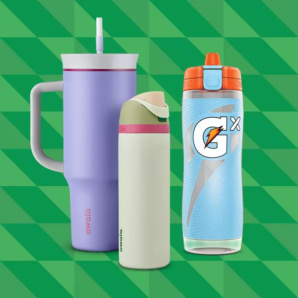Gatorade 30oz Insulated Squeeze Water Bottle - Gray : Target