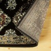 Distressed Damask Border Indoor Runner or Area Rug by Blue Nile Mills - 2 of 3