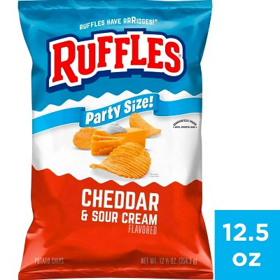 Lay's Cheddar & Sour Cream - 12.50oz : Target