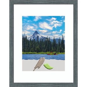 Amanti Art Dixie Blue Grey Rustic Narrow Wood Picture Frame - 1 of 4