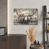 Courtside Market Forest Moose II Gallery-Wrapped Canvas - 2 of 4