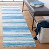 Rag Rug RAR126 Hand Woven Indoor Rugs - Safavieh - 2 of 4
