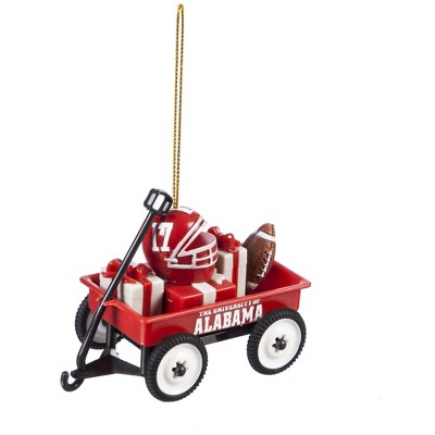 Evergreen University of Alabama Team Wagon Ornament