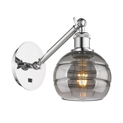 Rochester - 1 Light Arm Adjusts Up and Down Wall Sconce In Industrial Style-7.88 Inches Tall and 5.88 Inches Wide