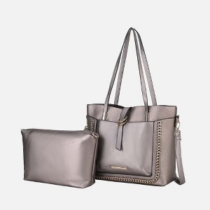 MKF Collection Raya Vegan Leather Women’s Shoulder Bag with Crossbody Pouch by Mia K - 1 of 4