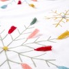 54" Multicolor HGTV Home Collection Boho Velvet Snowflake Embroidered Tree Skirt - National Tree Company - 3 of 4