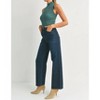 Women's Retro Wide Straight Jeans - JUST BLACK DENIM - 2 of 4