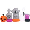 HalloweenCostumes.com  5pc Inflatable Graveyard Set, Gray/Orange - 2 of 4